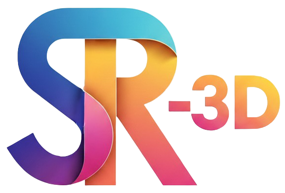SR-3D logo